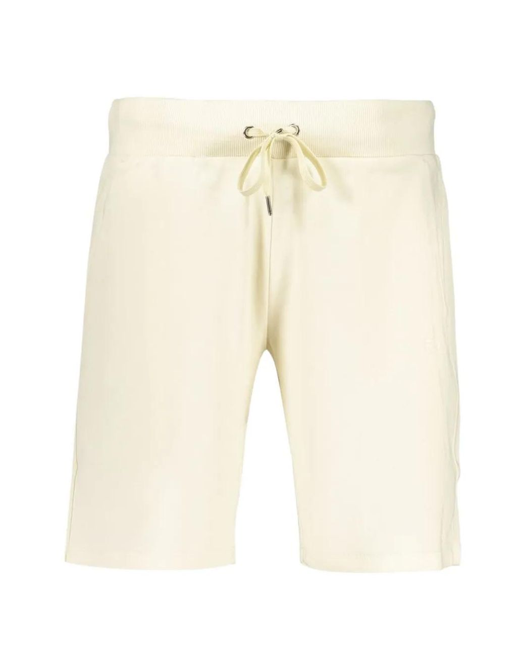Freddy Natural Drawstring-Waist Logo-Print Shorts