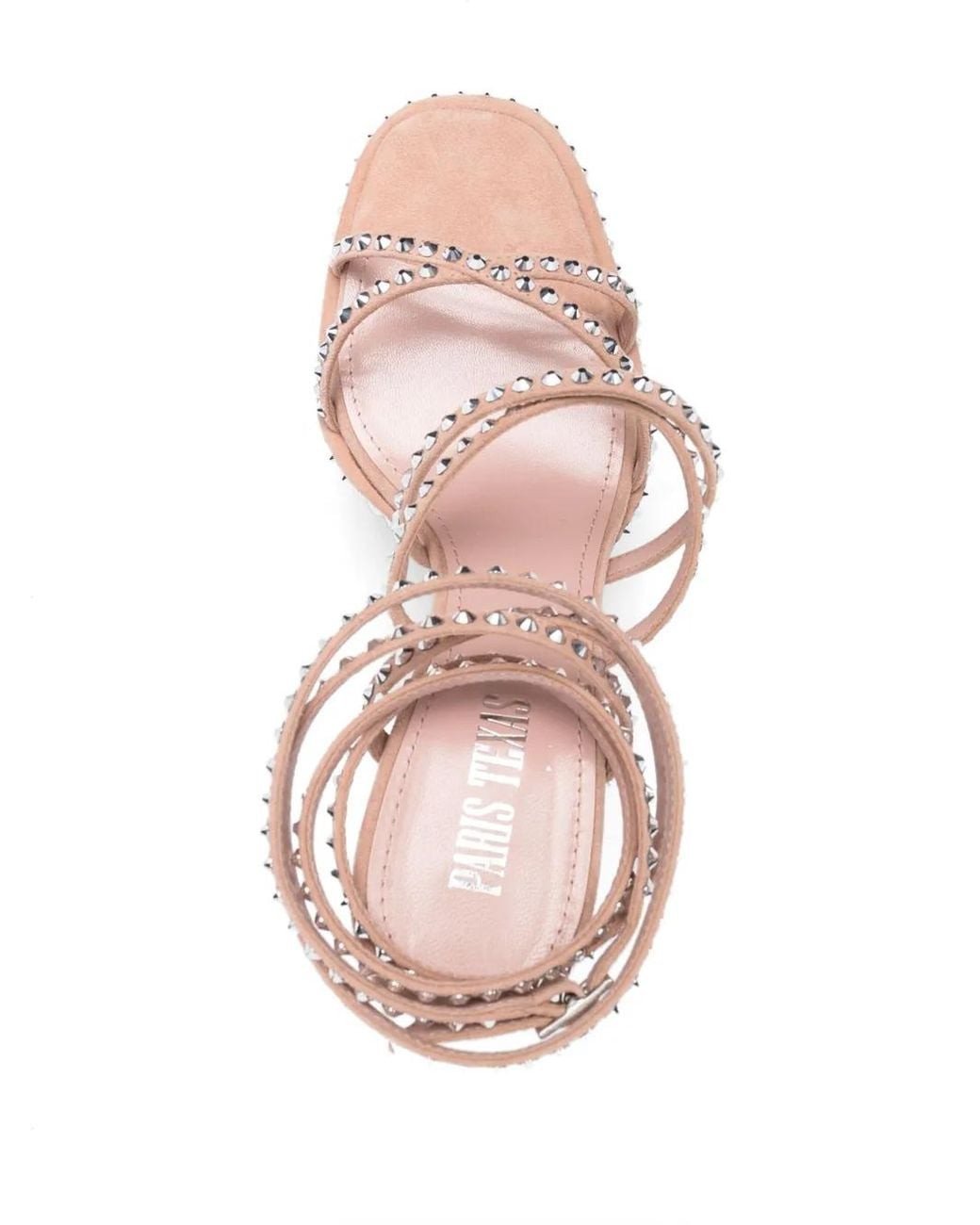 Paris Texas White Holly Evita 130Mm Platform Sandals