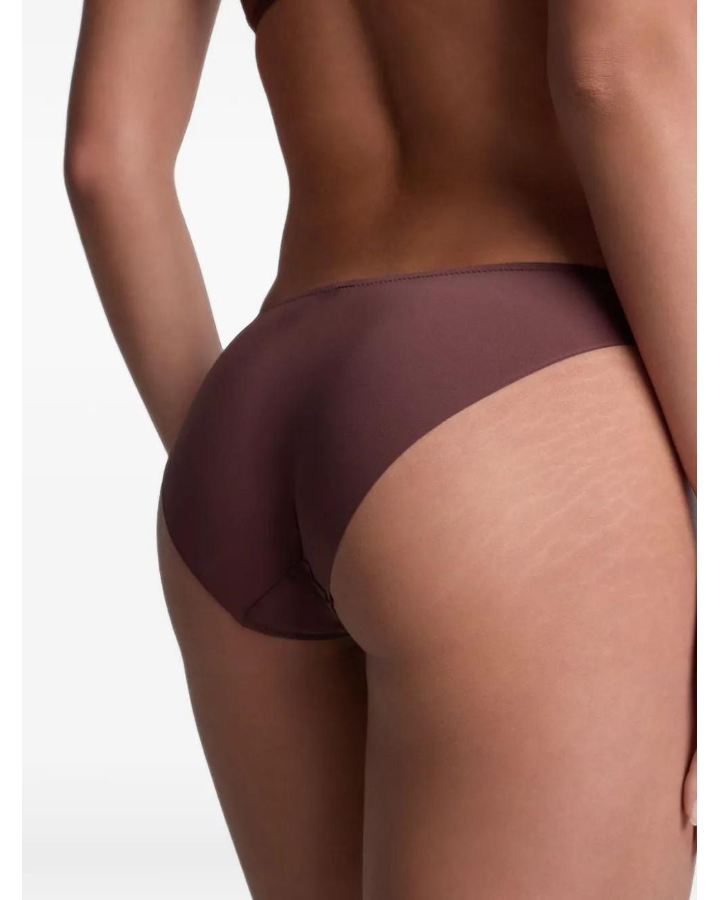 Aubade Brown Sheer Emotion Briefs