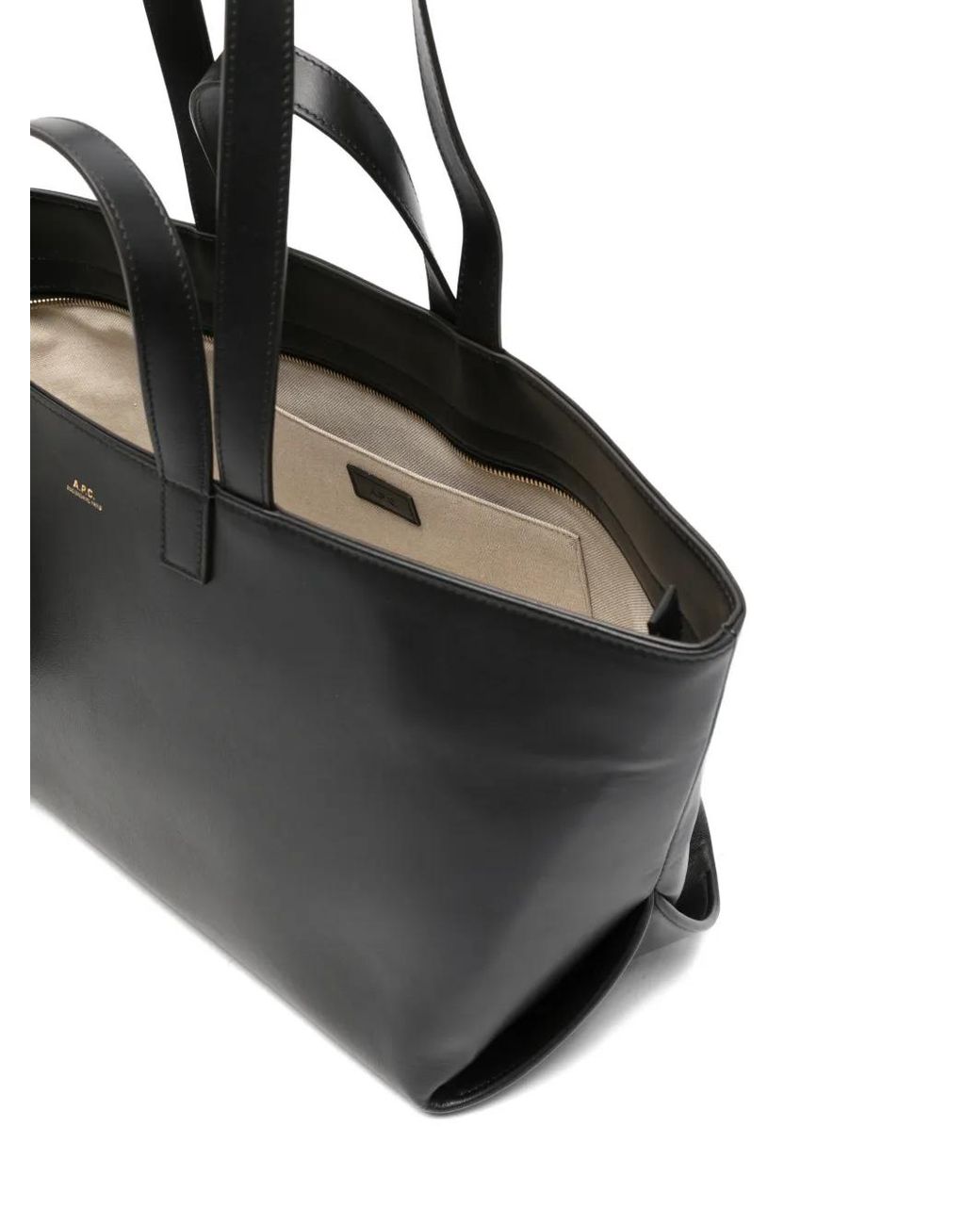 A.P.C. Black Drummer Bag
