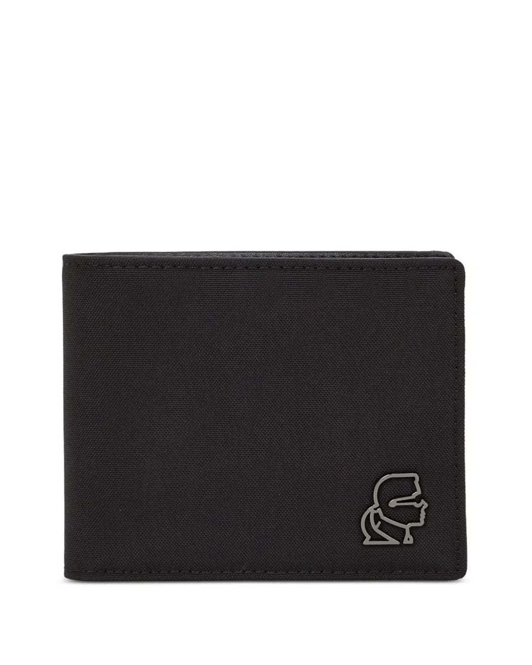 Karl Lagerfeld Black K/Kameo Wallet for men