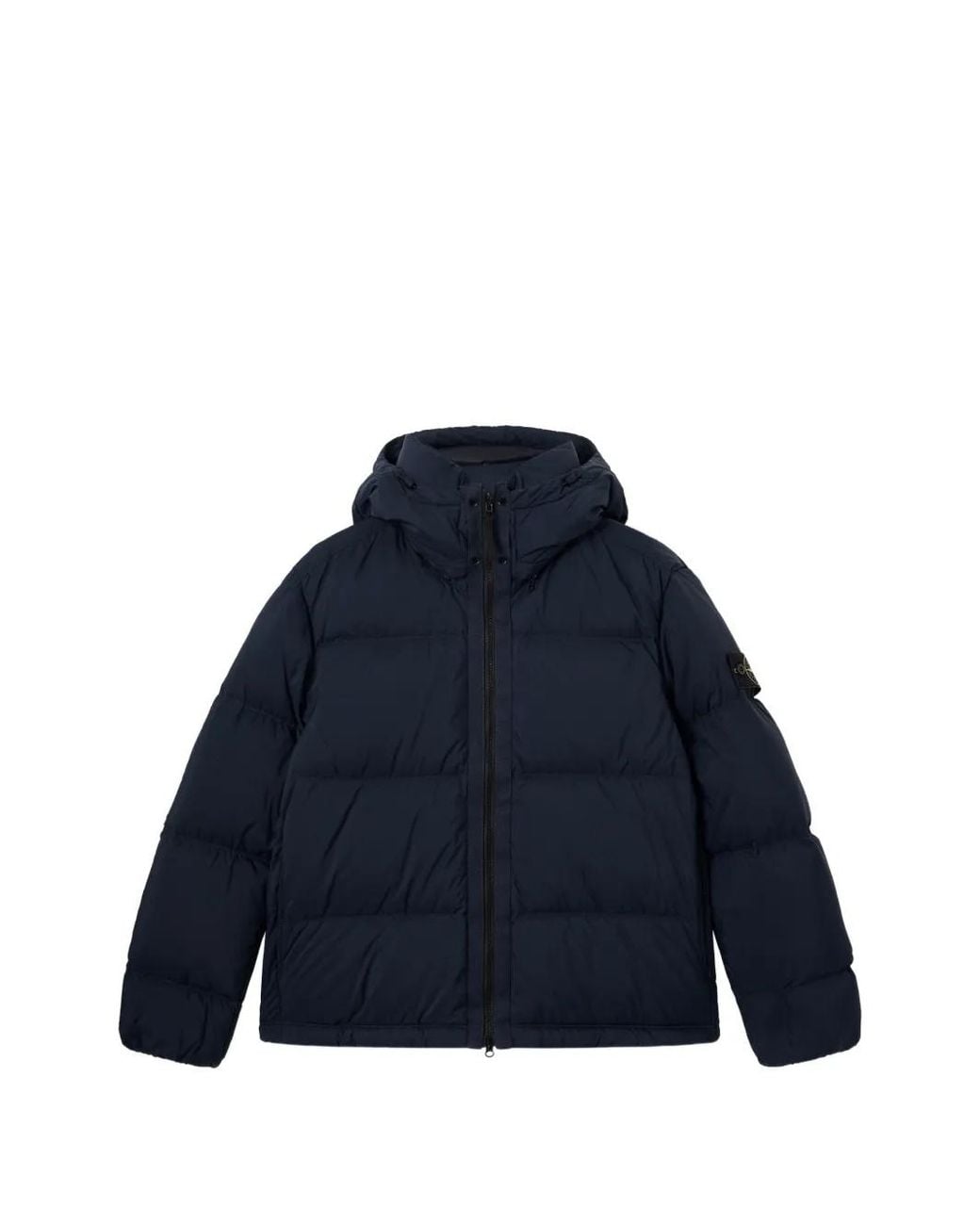 Stone Island Blue Cordura Ripstop Matt Down Jacket for men