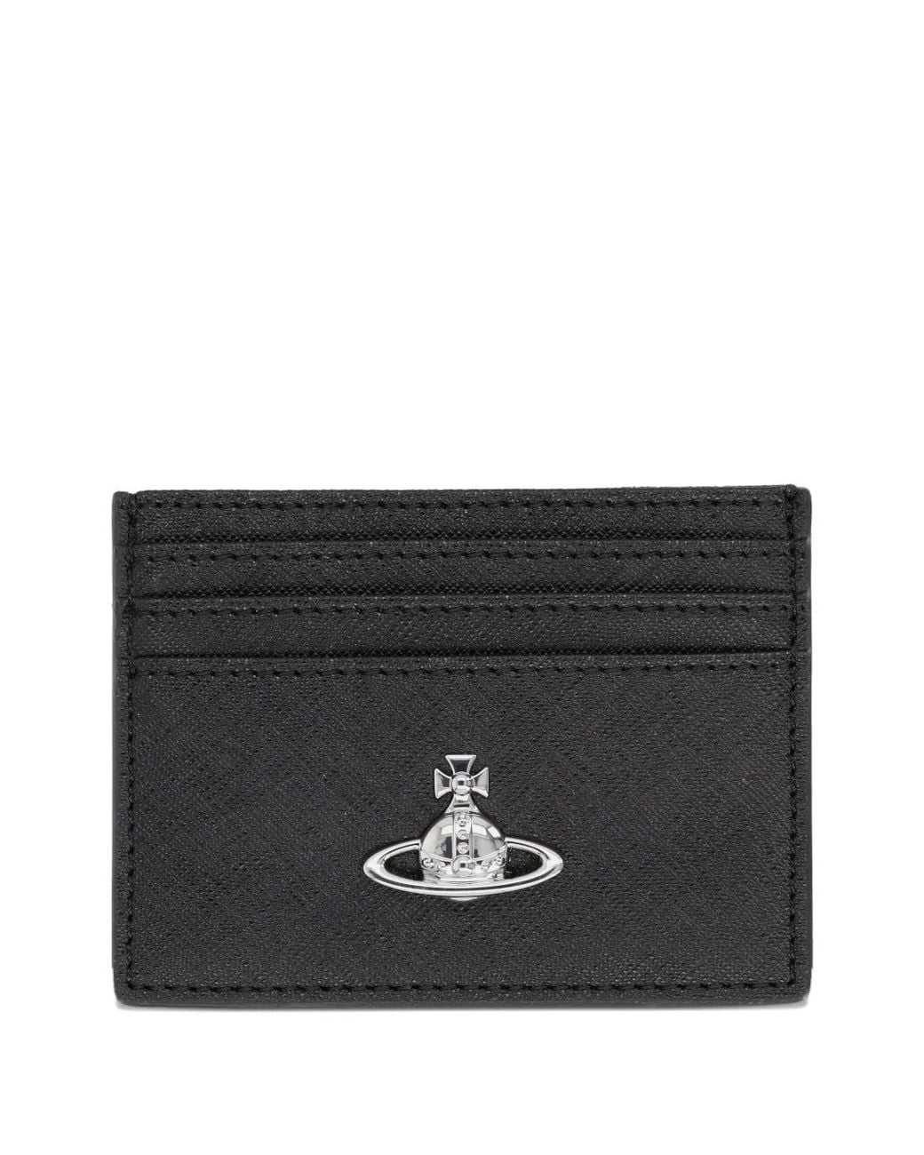 Vivienne Westwood Black Orb Cardholder