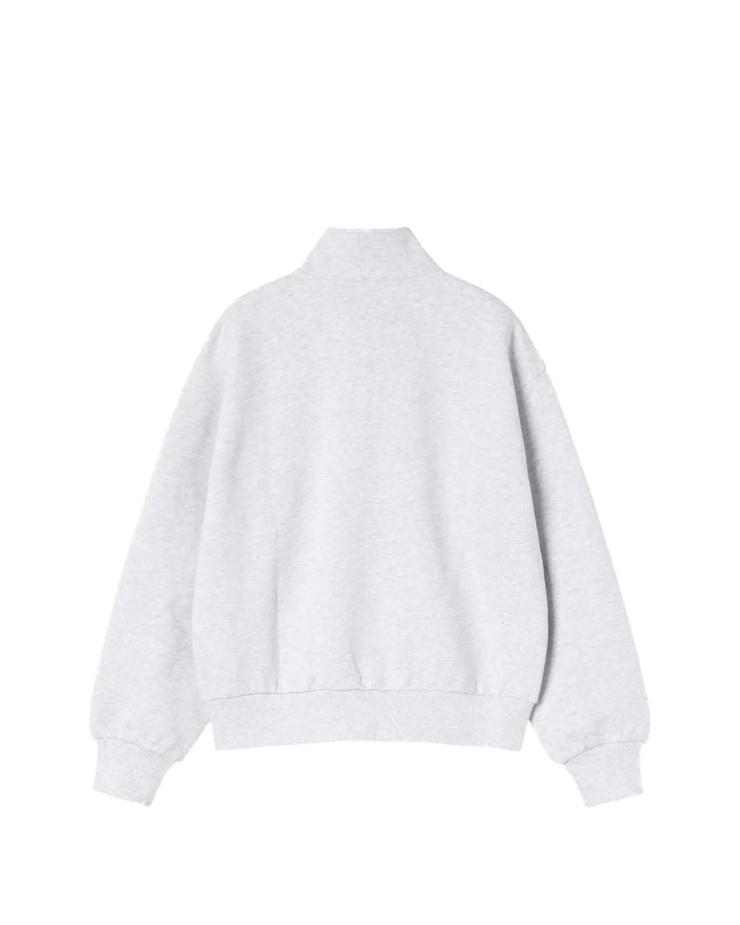 Carhartt White Casey High-Neck Sweatshirt