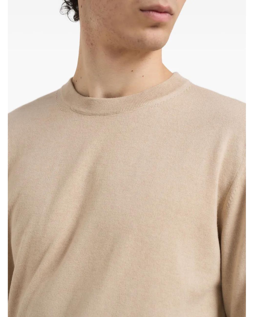 Kangra Blue Crew-Neck Sweater for men