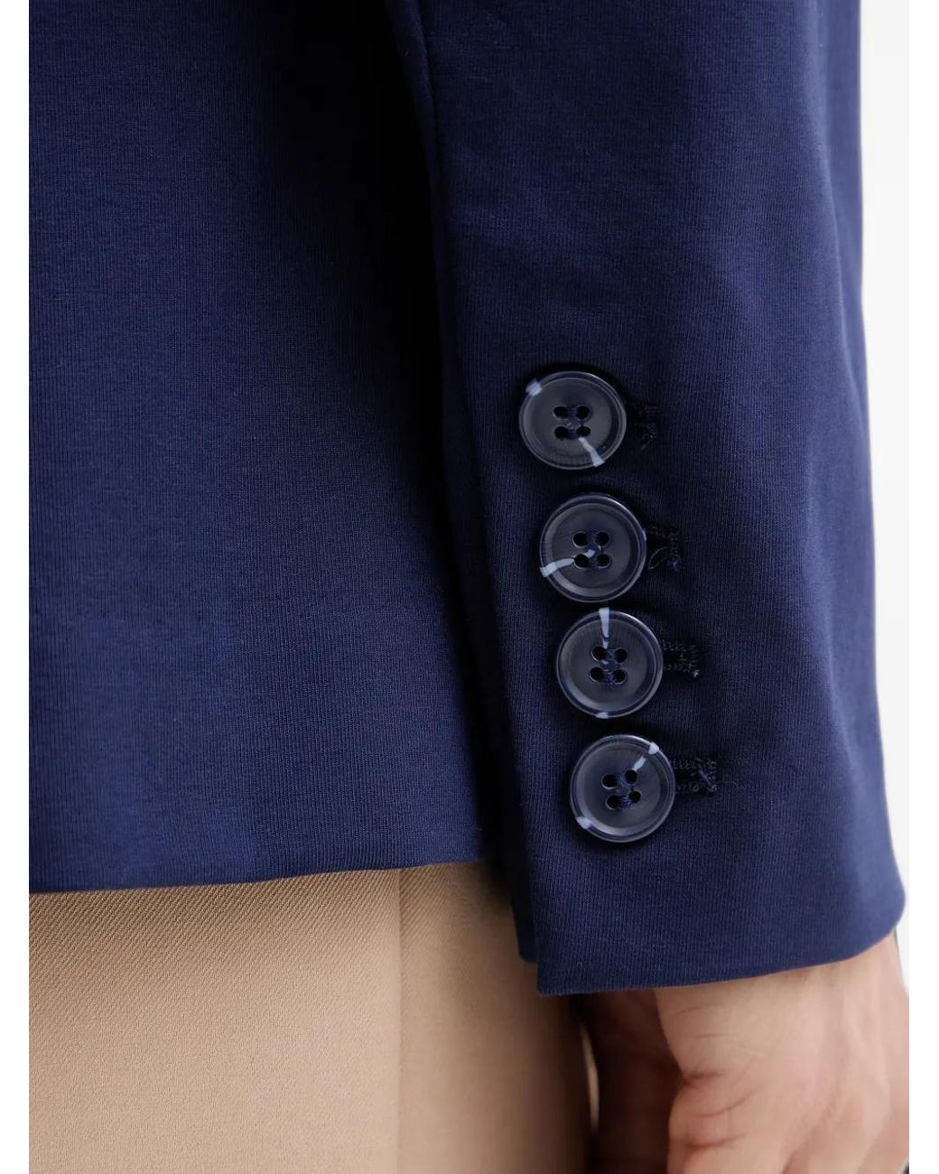 Silvian Heach Blue Double-Breasted Blazer