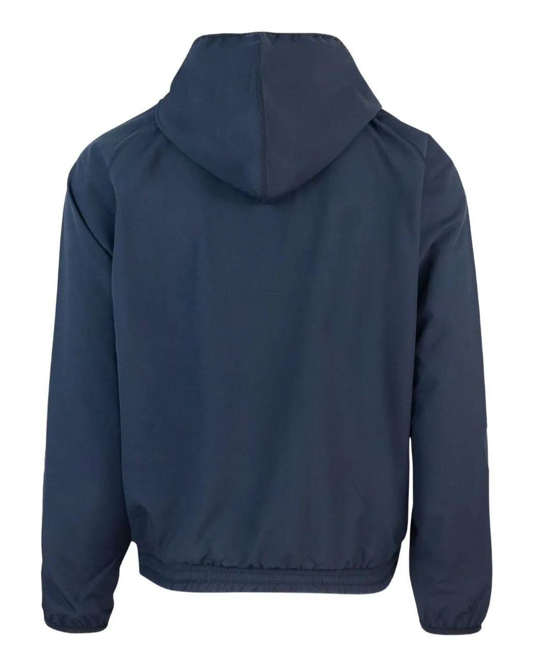 K-Way Blue Sia Hooded Zip-Up Jacket for men