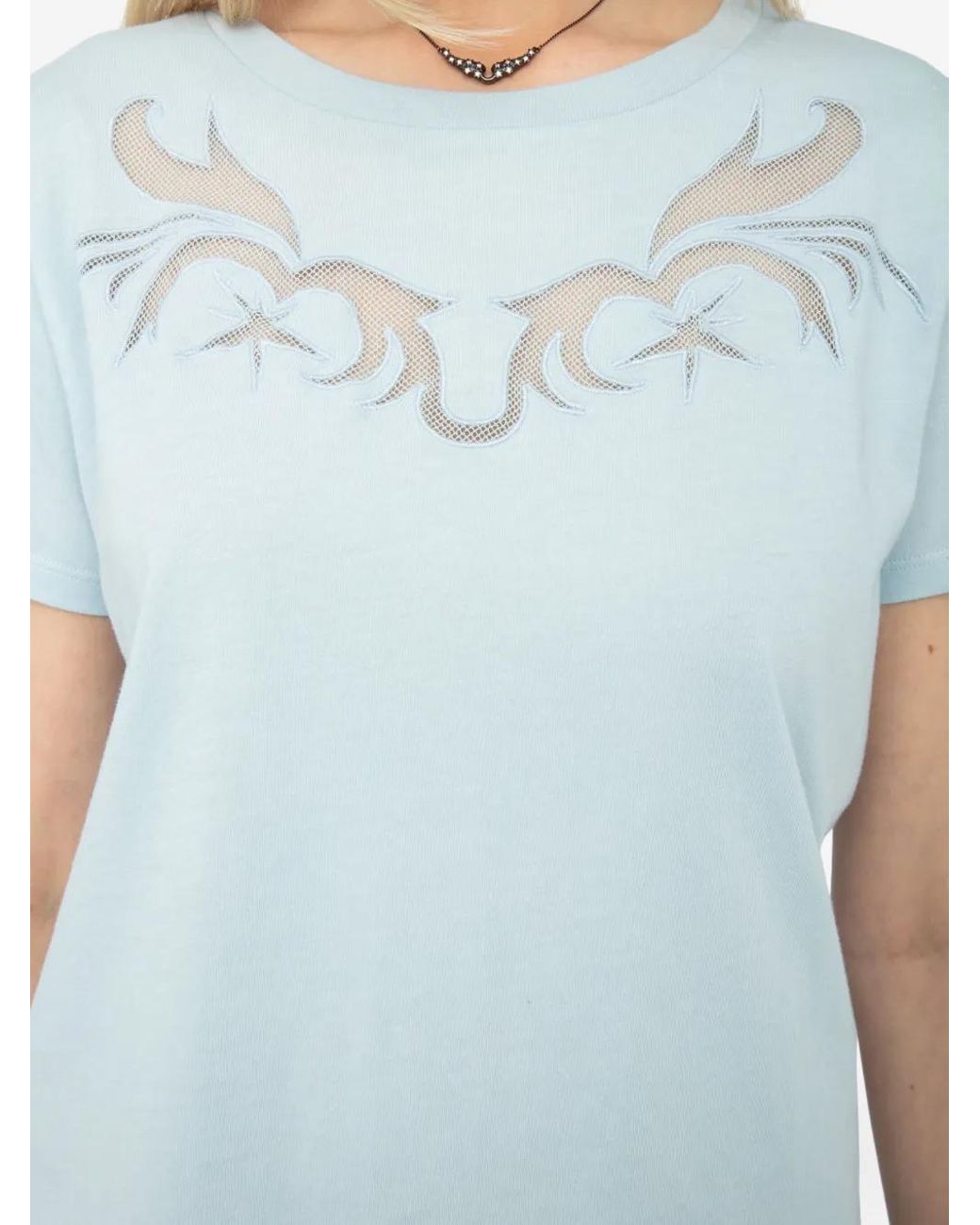 Zadig & Voltaire Blue Alys T-Shirt