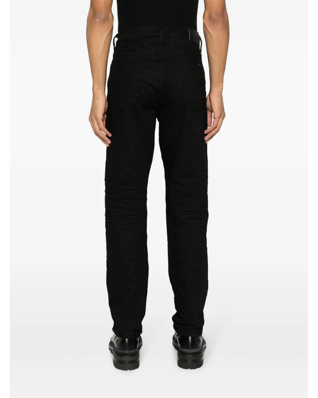 Purple Brand Black P005 Slim-Leg Jeans for men