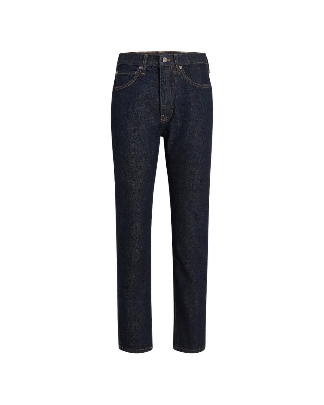 Khaite Blue Straight-Leg Jeans