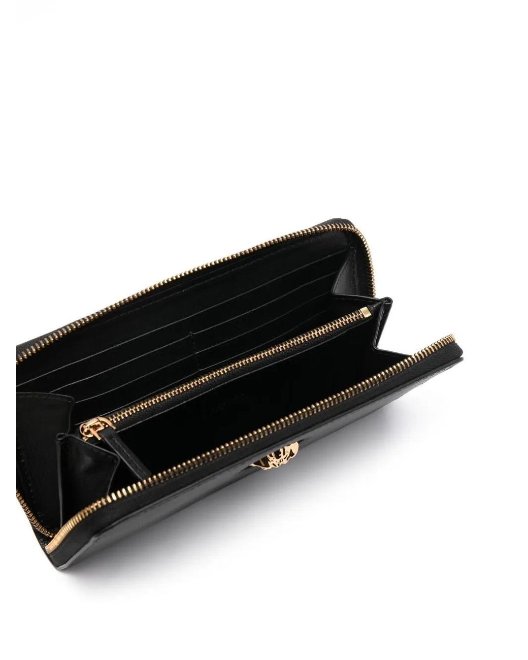 Versace Black Long Wallet