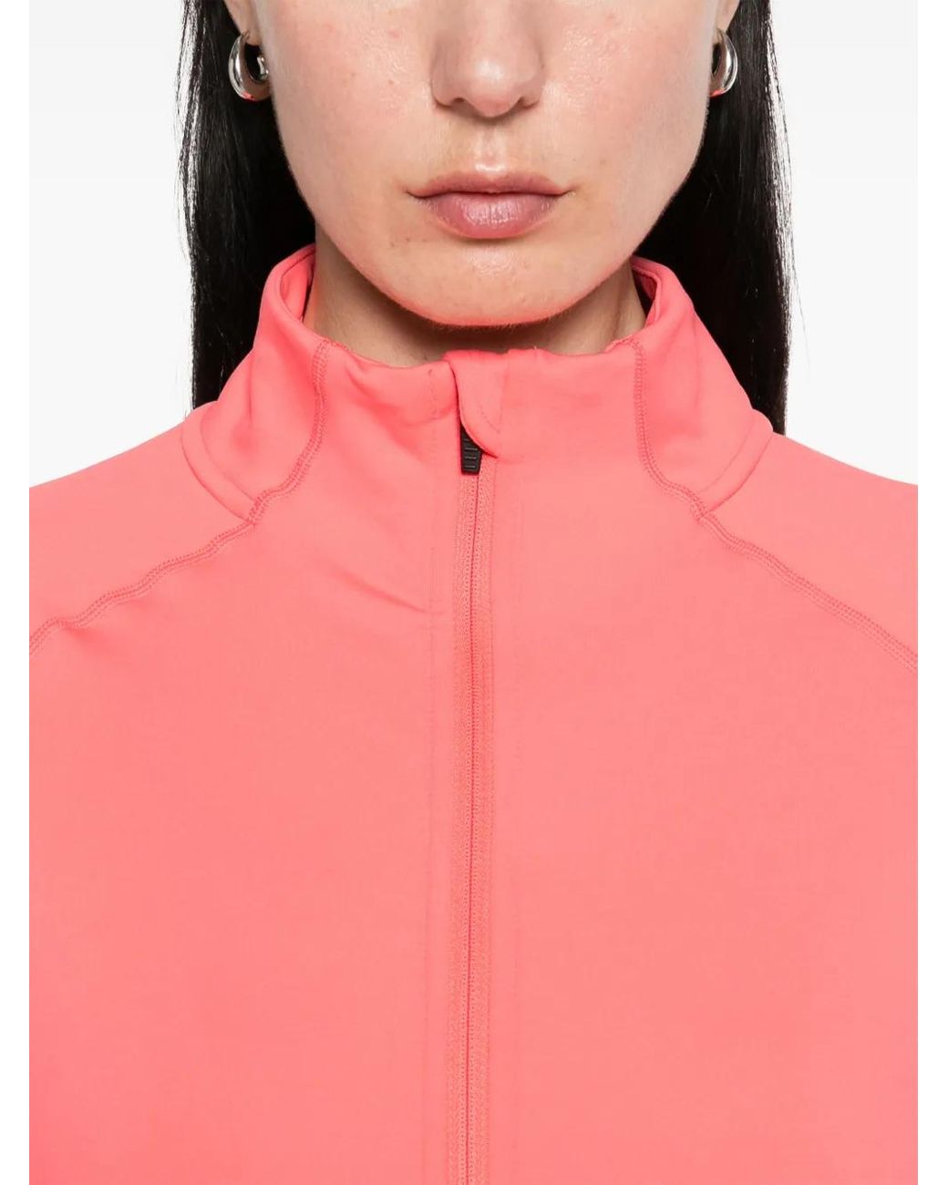 Rossignol Pink Zip-Up Sweatshirt