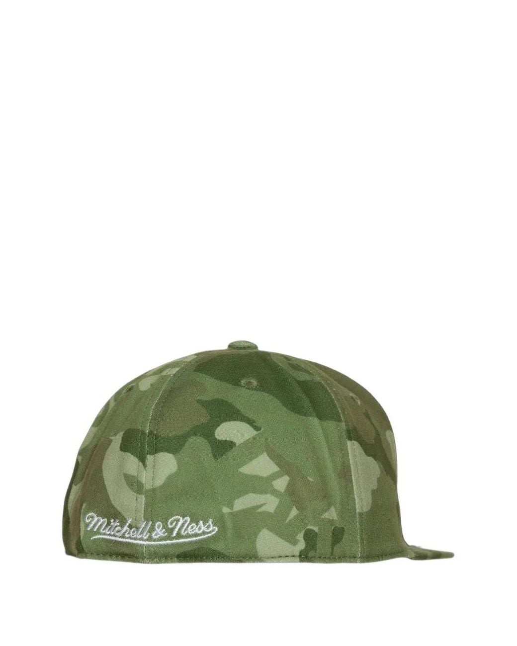 Mitchell & Ness Green Hardwood Classics Camo-Print Cap for men