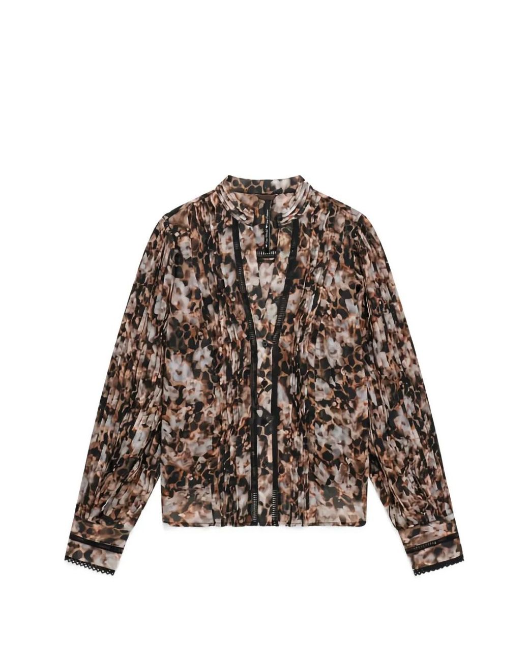 Guess Shirt Met Knopen in het Black
