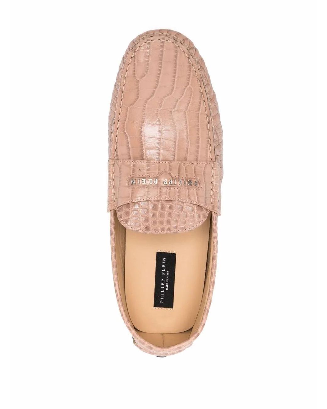 Philipp Plein Multicolor Leather Moccasins for men