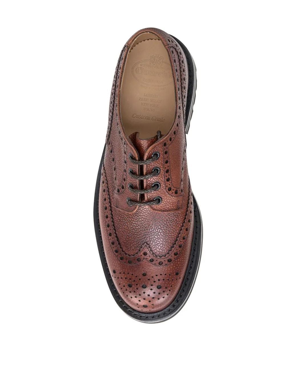 Church’s McPherson 75G brown Church's Mcpherson Lw Brogues in Brown for Men | Lyst