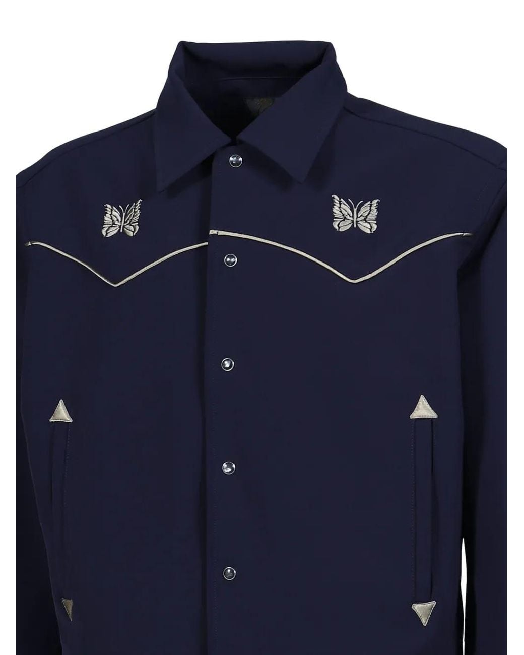 Chaqueta Cowboy Needles de hombre de color Blue