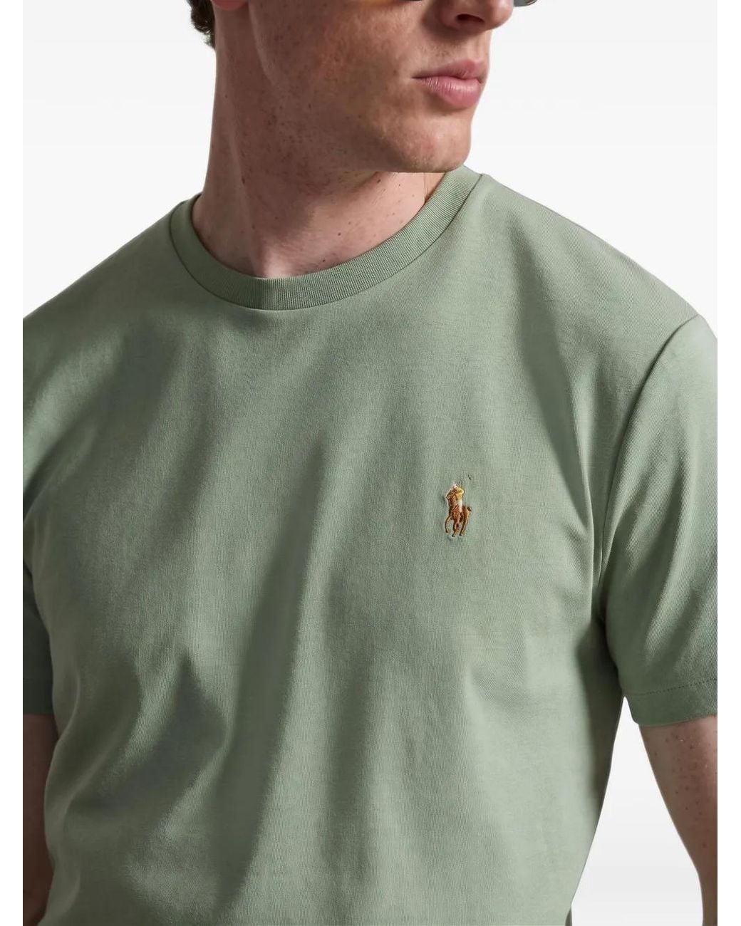 Polo Ralph Lauren Natural Custom Slim Fit Soft Cotton T-Shirt for men