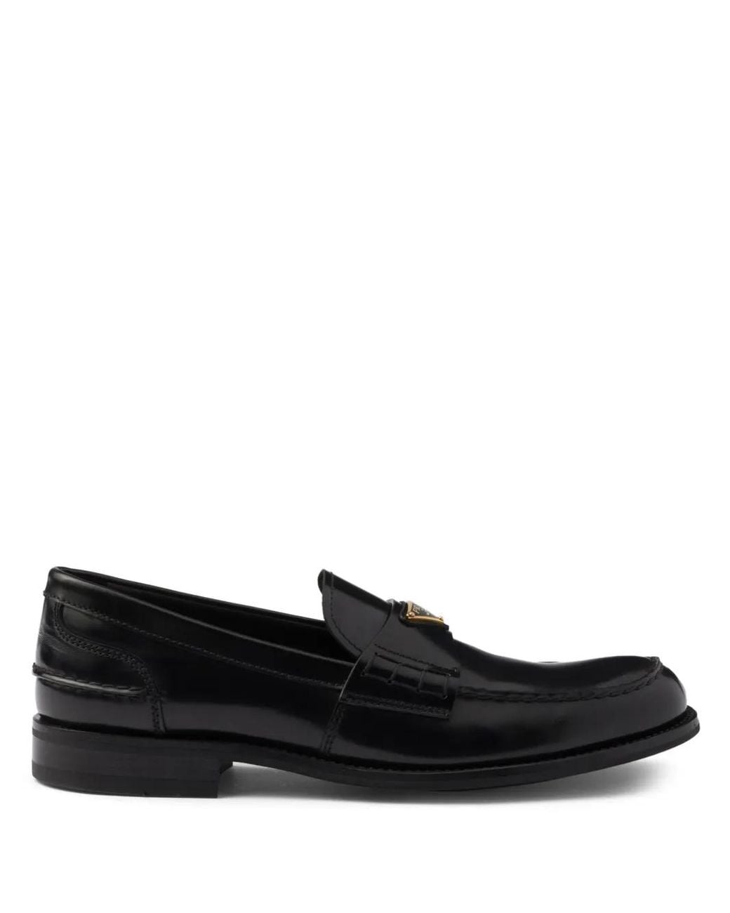 Prada Black Moccasins Shoes for men