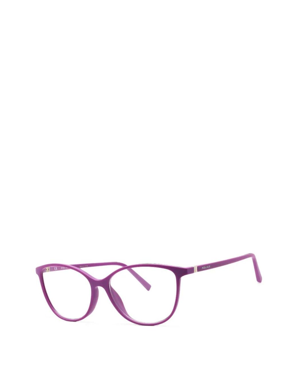 Police Pink Cat-Eye Glasses