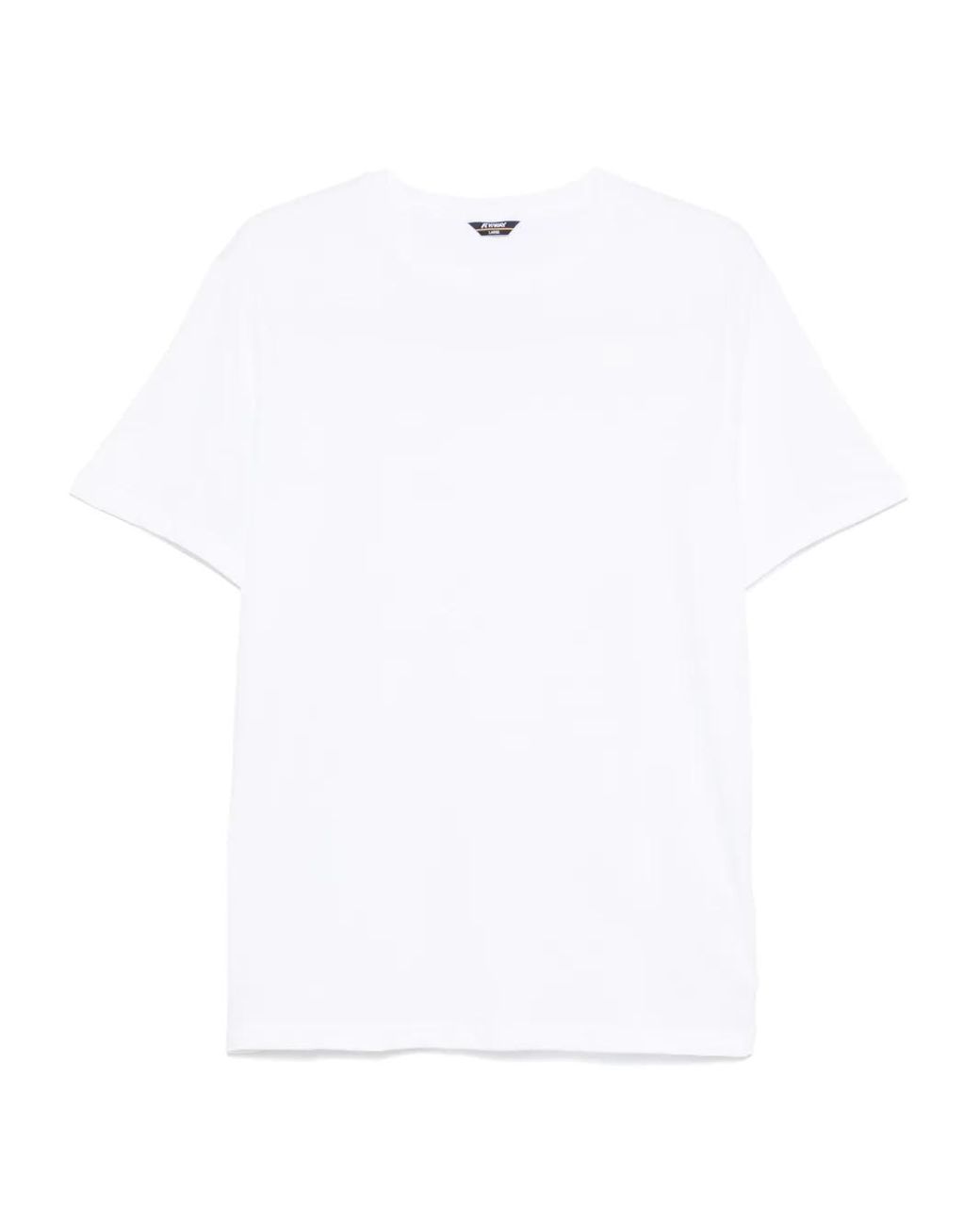 K-Way White Odom T-Shirt for men