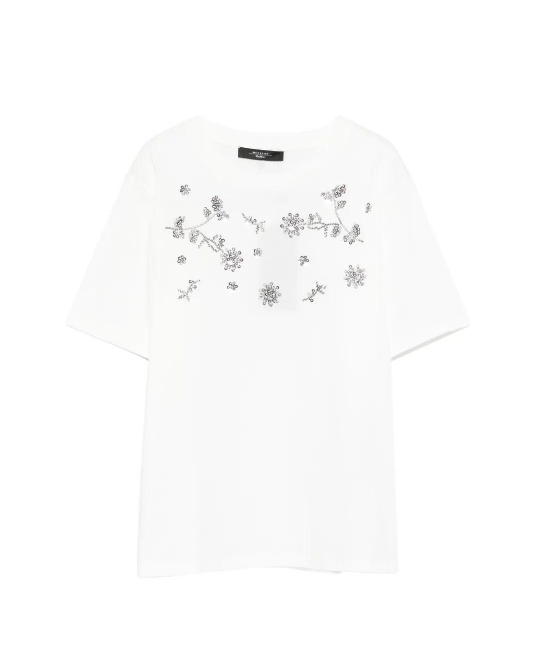 Weekend by Maxmara White Wkdagile Floral T-Shirt