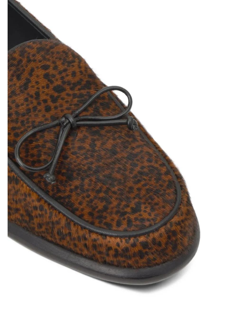 Castaner Brown Elisa Animal-Print Loafers