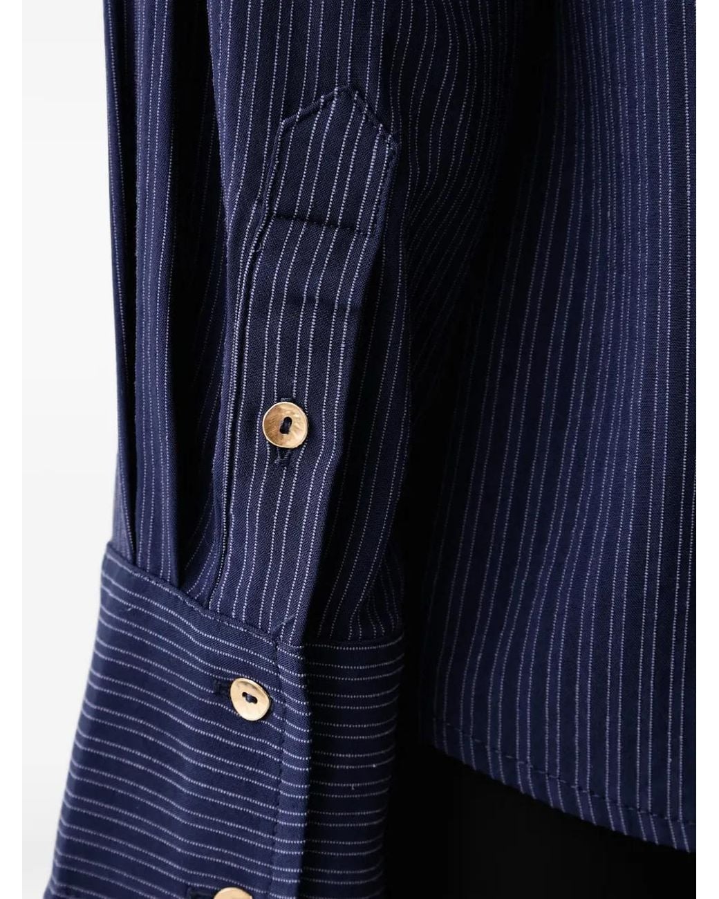 Benetton Blue Long-Sleeve Shirt