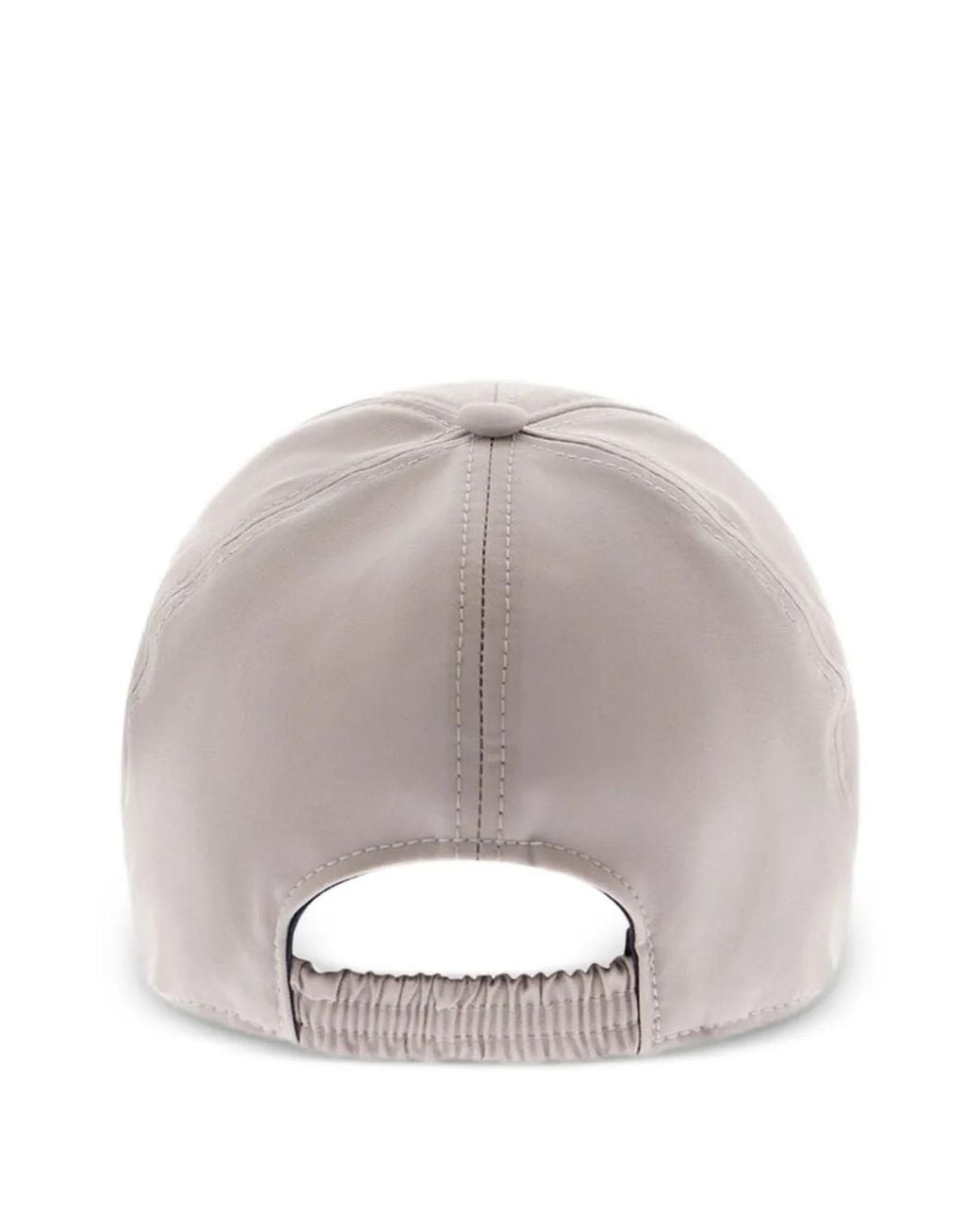 Herno Gray Wool Baseball Cap for men