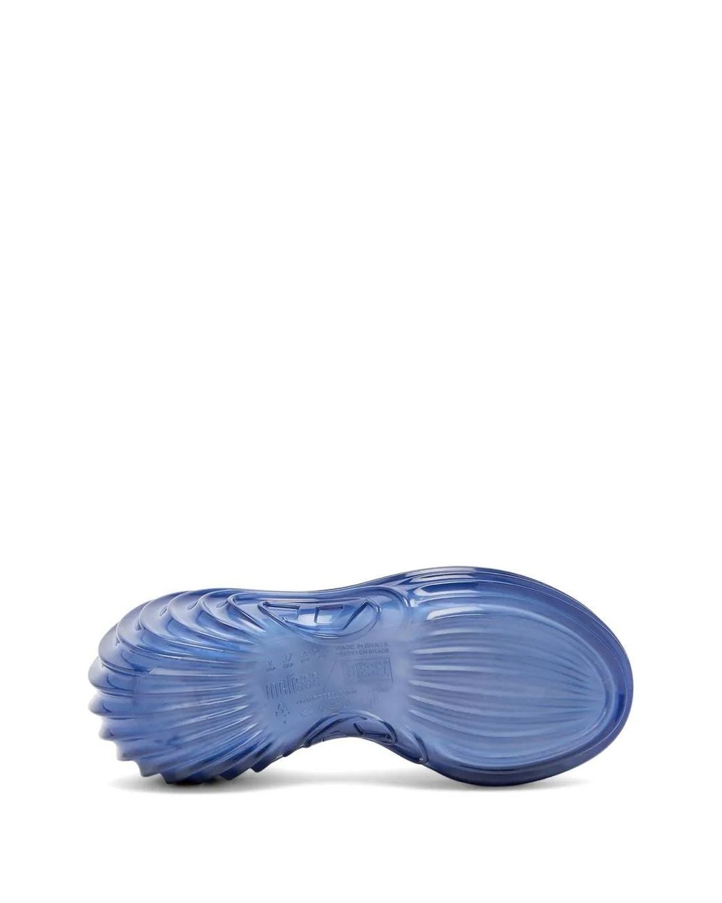 DIESEL Blue X Melissa Platform Mules