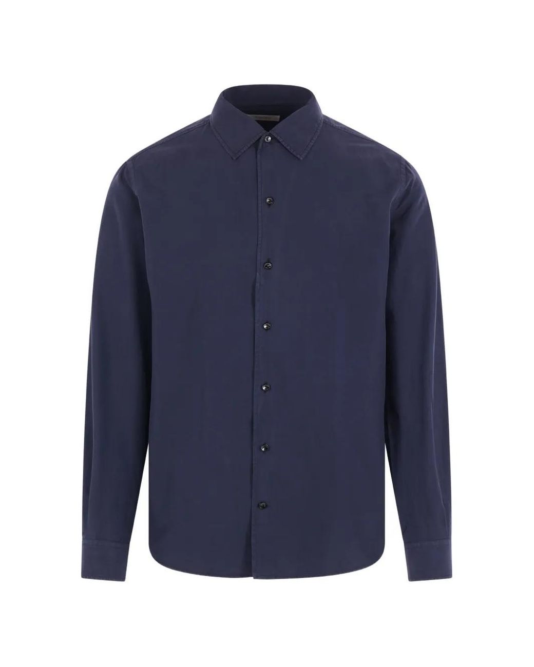 Camisa Con Botones Agnona de hombre de color Blue