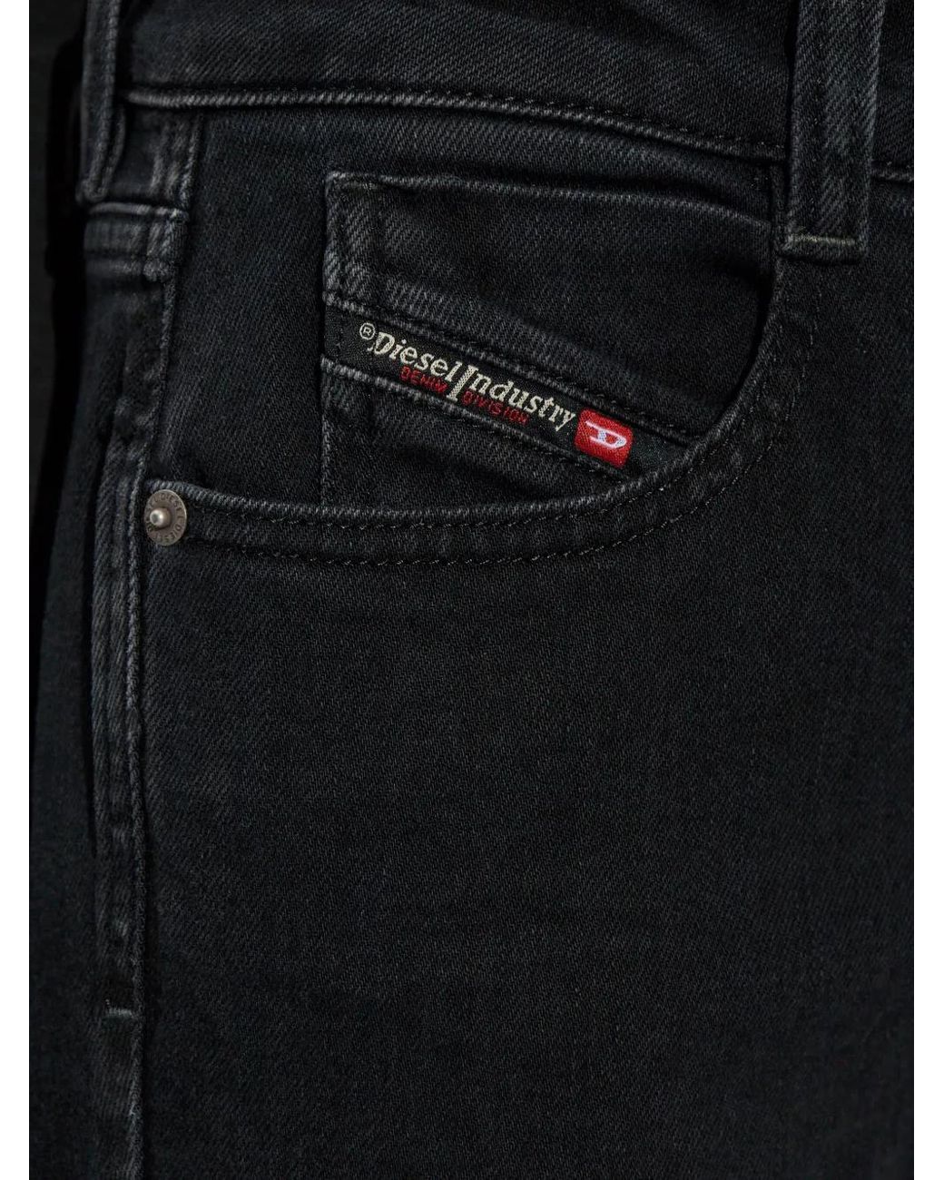 DIESEL Black 1970 D-Bleess 09N89 Flare Jeans