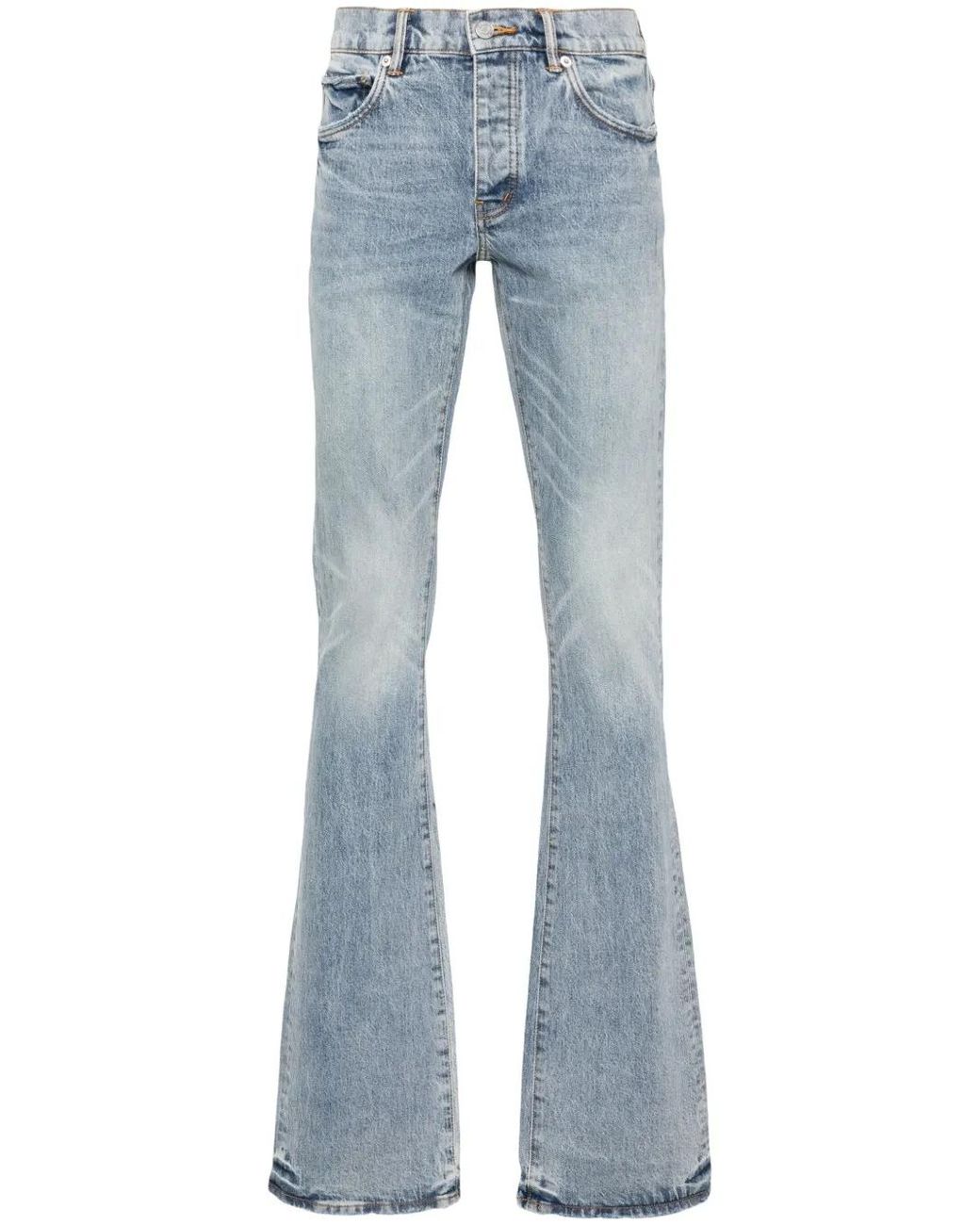 Jean P072 Super Stack Purple Brand pour homme en coloris Blue
