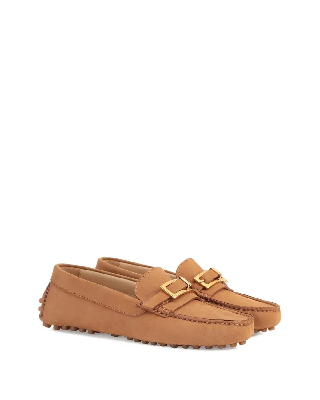 Sergio Rossi Brown Nora Loafers