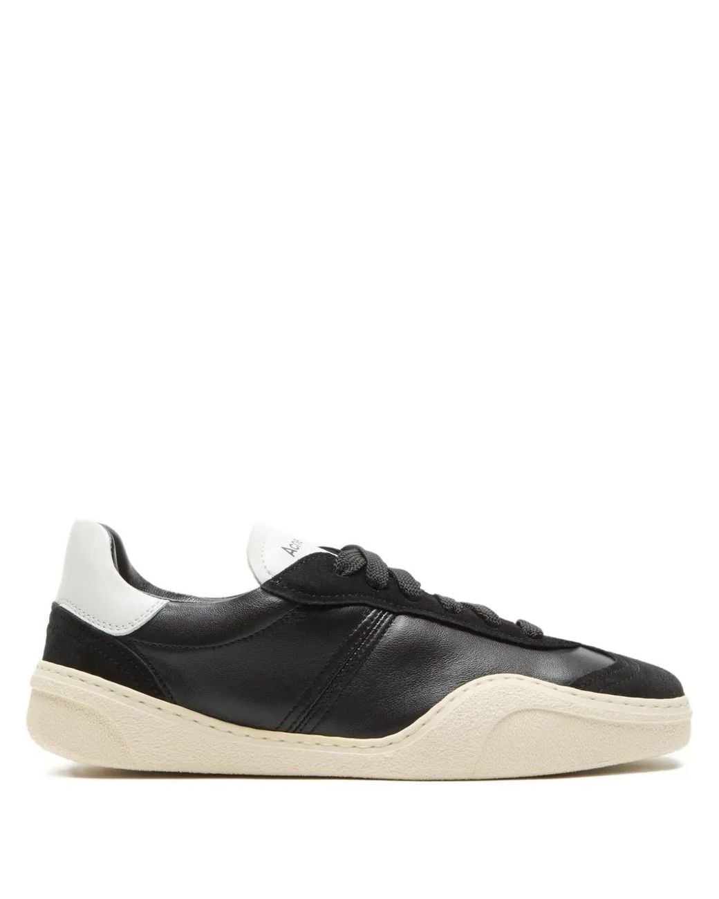 Acne Black Leather Sneakers