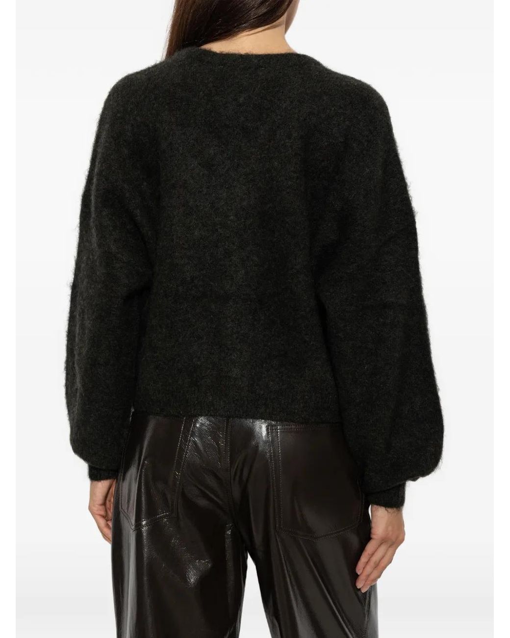 Gestuz Black Gzdebbie V-Neck Cardigan