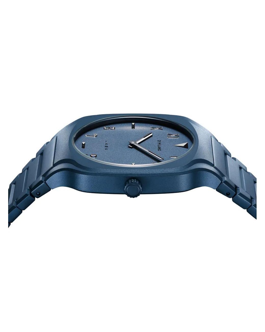D1 Milano Blue Square Bracelet 37Mm