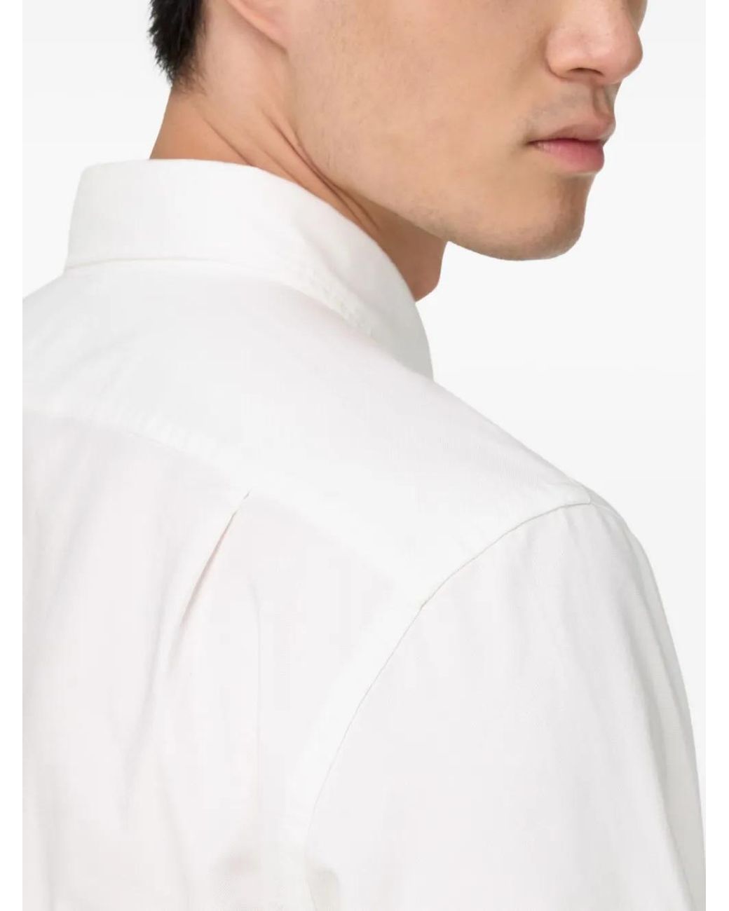 Boggi White Pocket Shirt for men