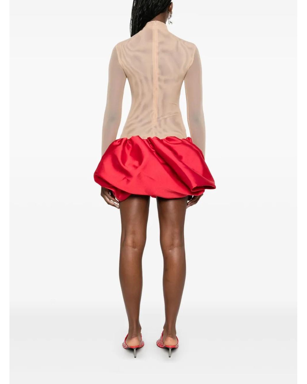 Atu Body Couture Red Puffball Dress