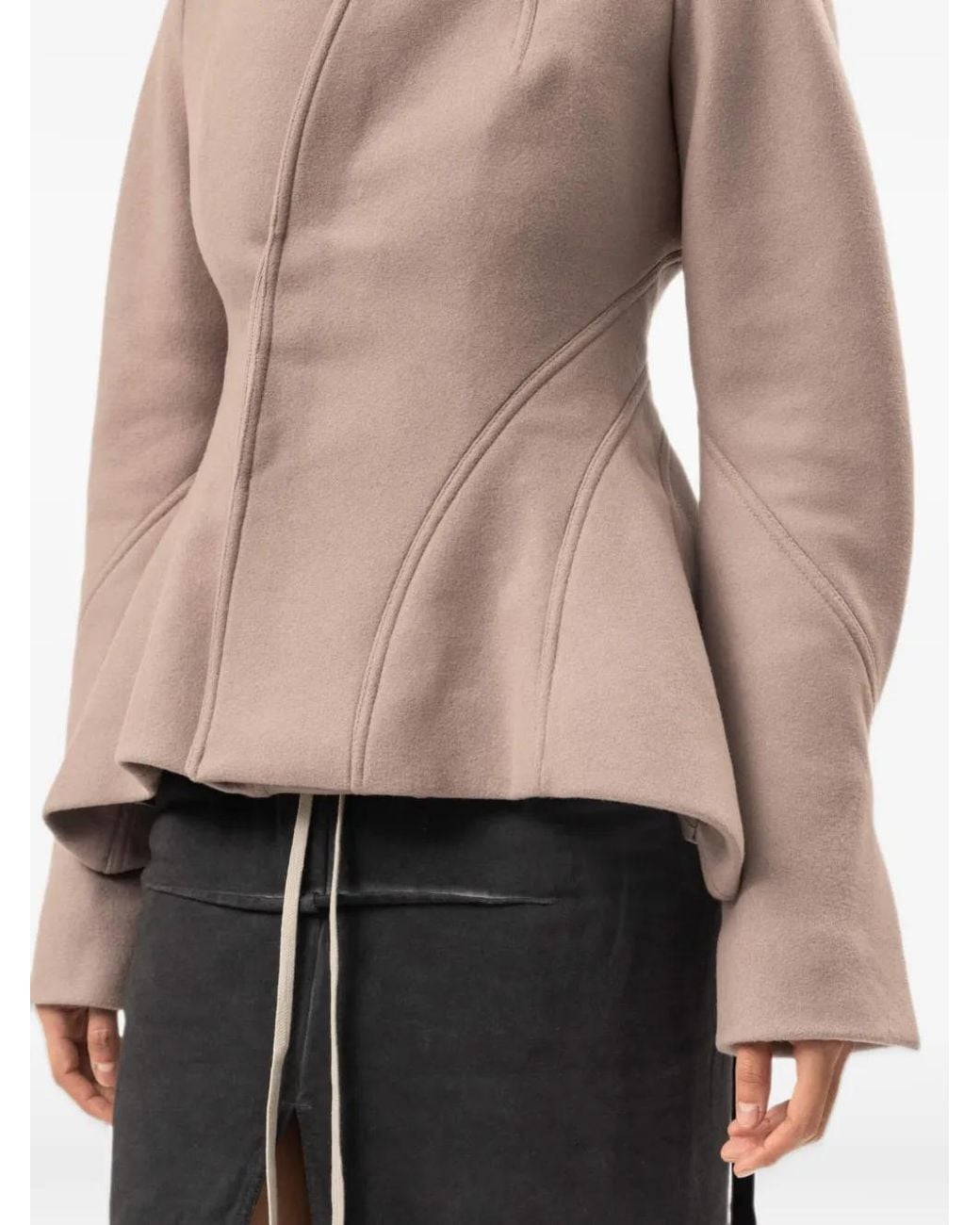 Rick Owens Natural Veste Moog