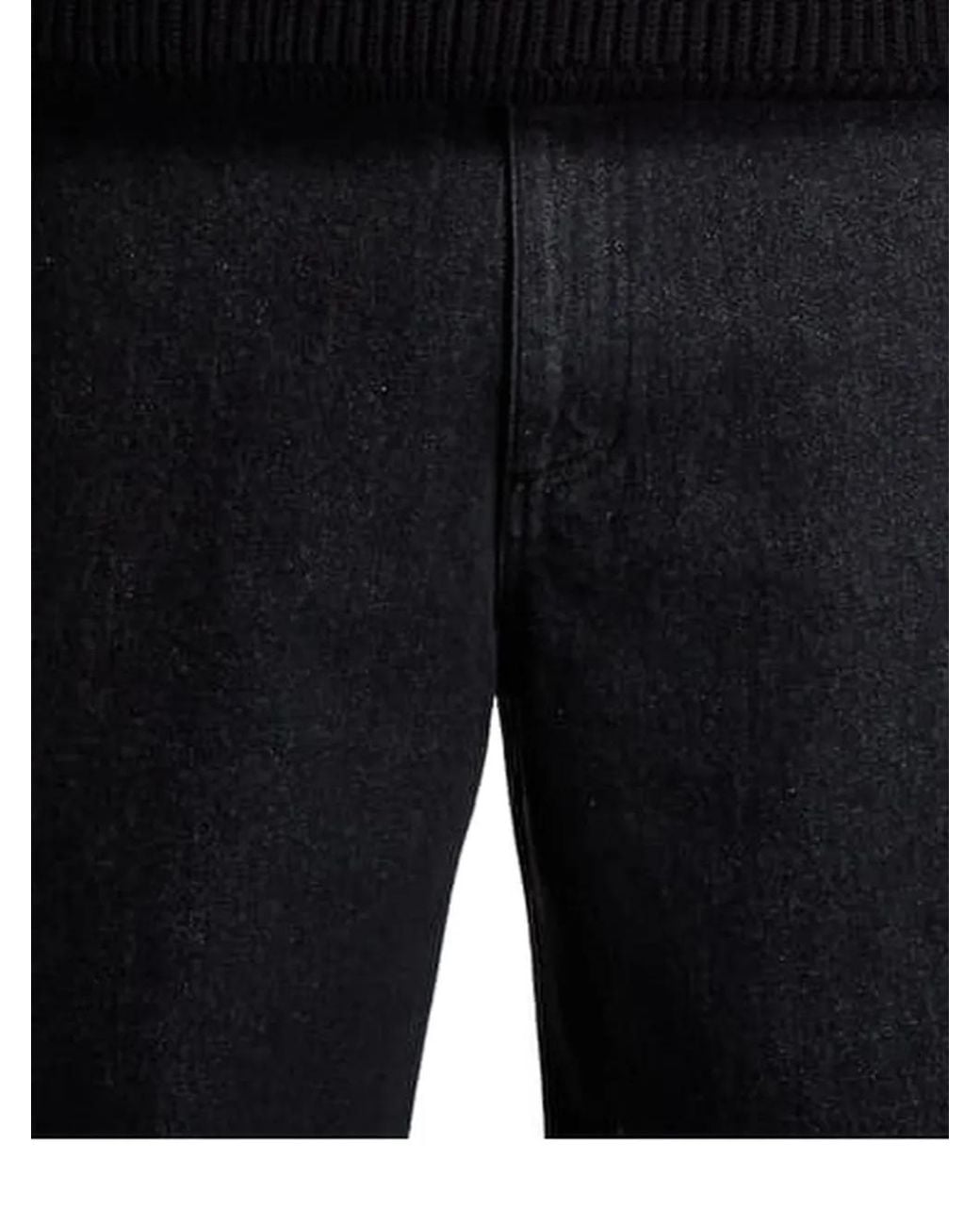 HELIOT EMIL Black Uniform Wide-Leg Jeans for men