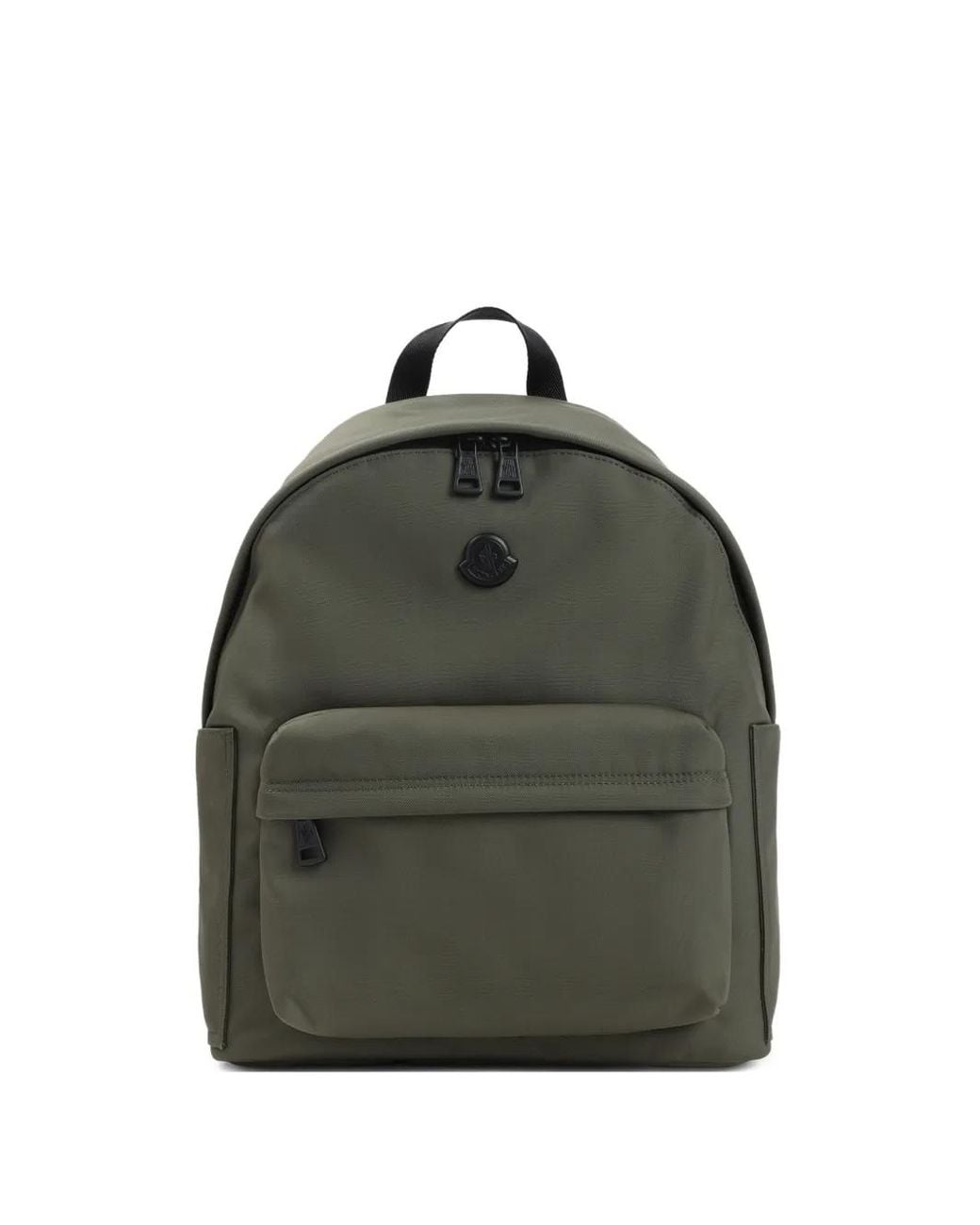 Moncler Green New Pierrick Logo-Detail Backpack for men