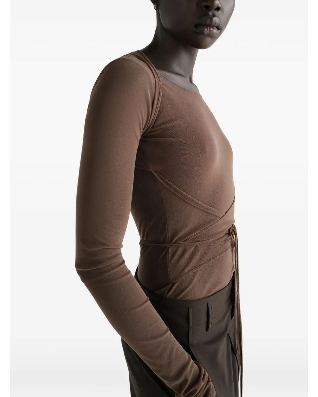 Lemaire Multicolor Ballerina Knotted Top