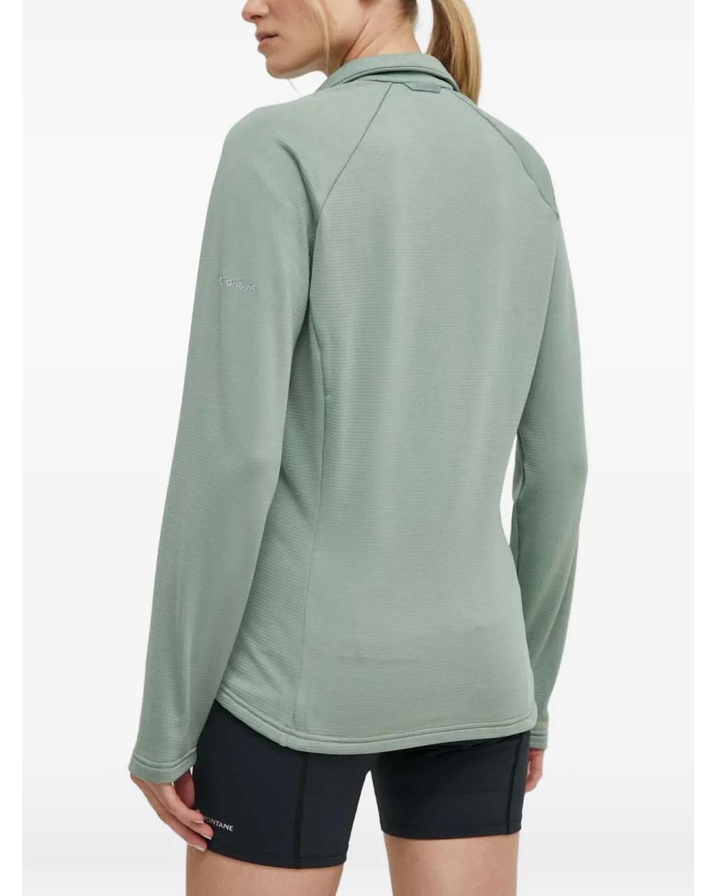 MONTANÉ Green Zip-Up Fleece Jacket