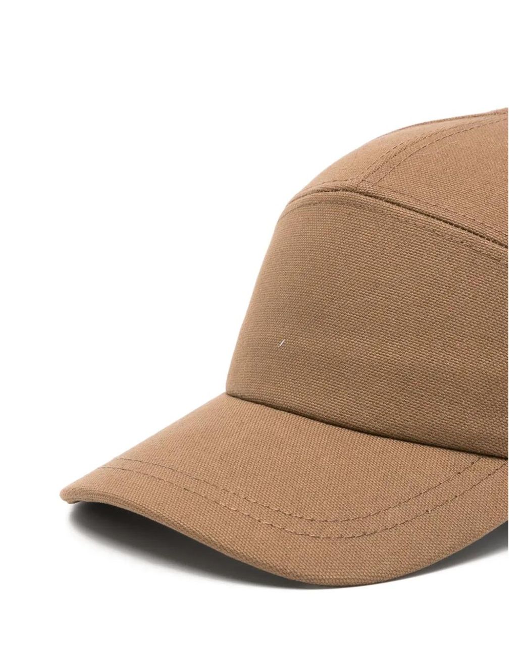 1989 STUDIO Natural Panelled Baseball Cap for men