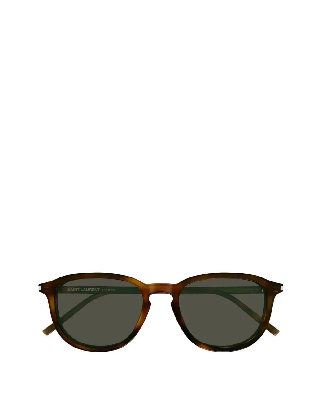 Saint Laurent Black Sl 939 Tortoiseshell-Effect Round-Frame Sunglasses for men