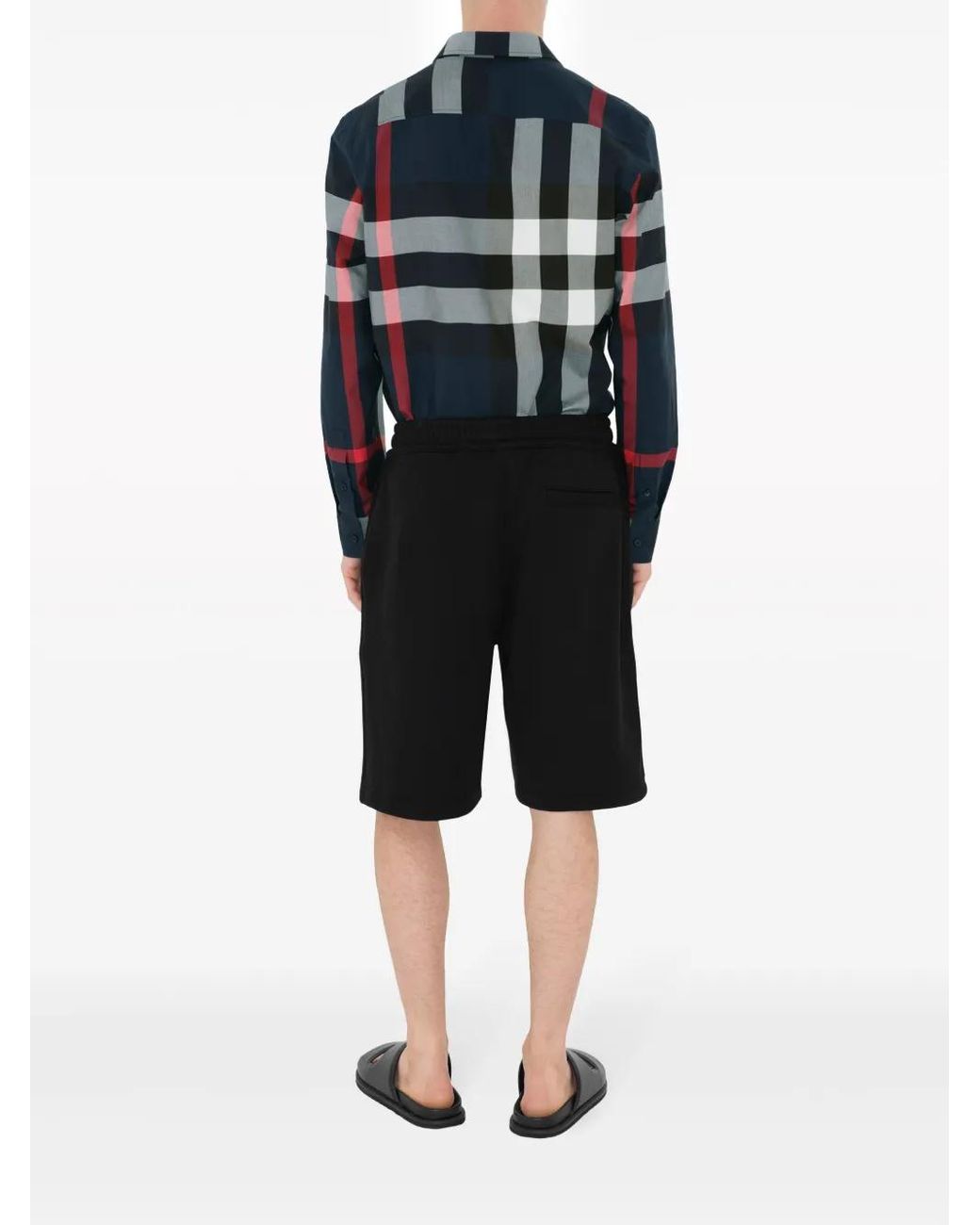 Burberry Overhemden ,Veelkleurig ,Katoen Check Print Katoenen Shirt in het Multicolor voor heren