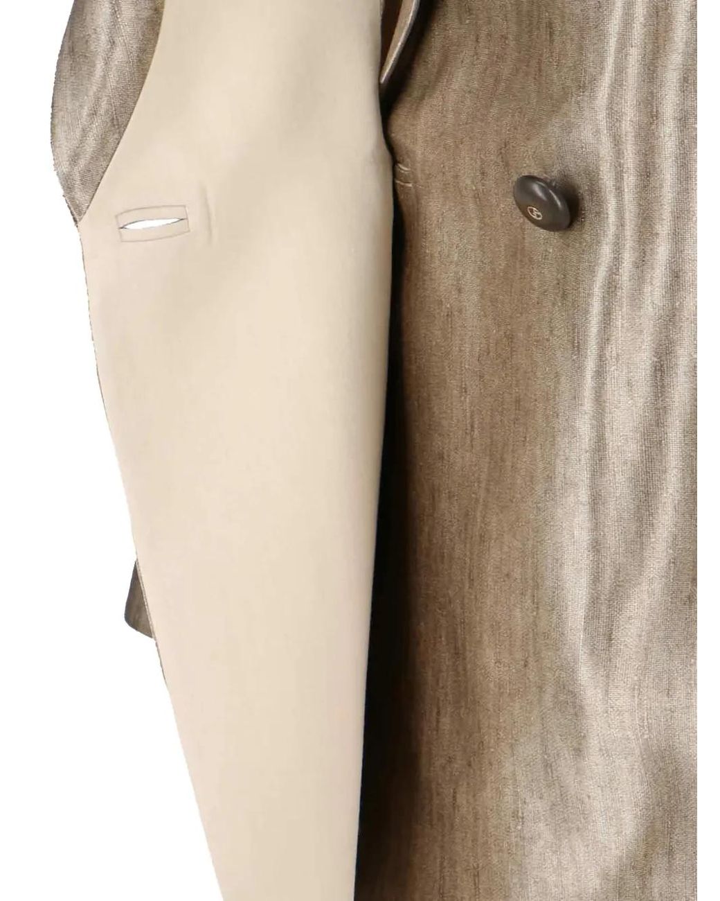 Giorgio Armani Natural Blazer Doppiopetto