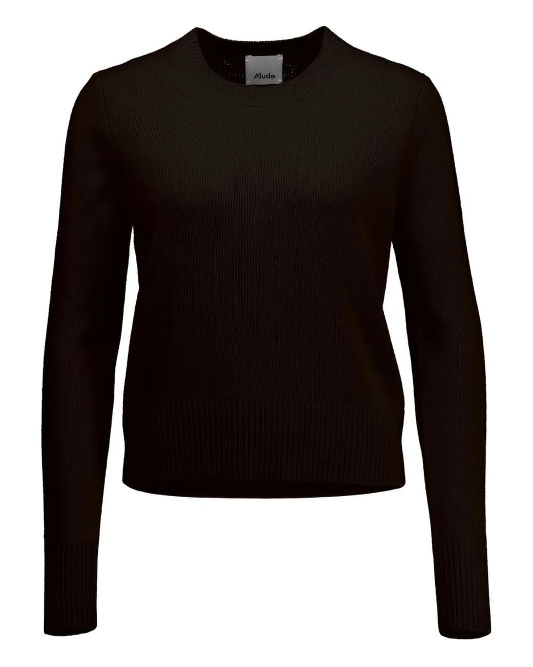 Pull À Col Rond Allude en coloris Black