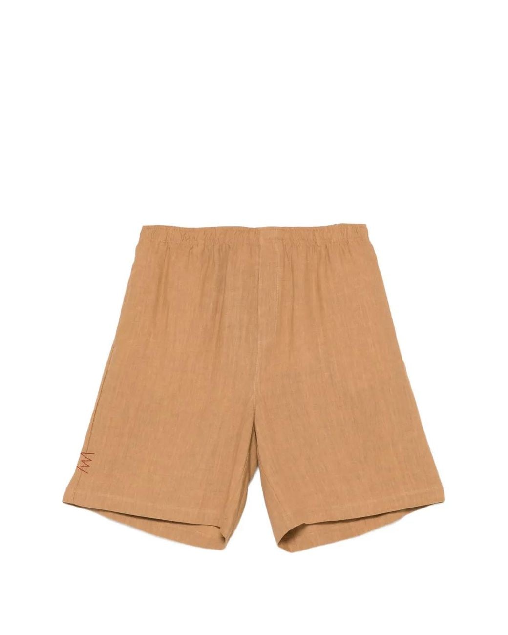 Amaranto Natural Elasticated-Waistband Shorts for men